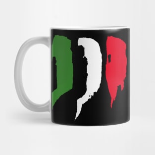 Italy flag - Brush Strokes Mug